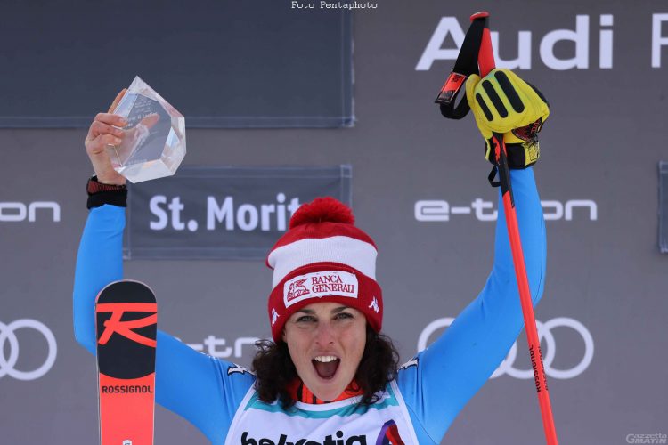 Sci alpino: Federica Brignone trionfa a Sankt Moritz e scrive la storia