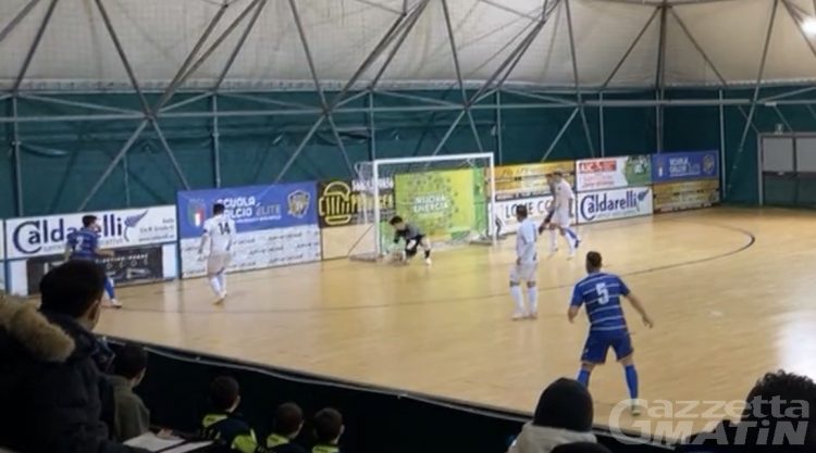 Futsal: l’Aosta Calcio 511 perde con il Milano e non decolla