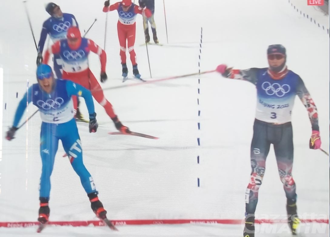 Olimpiadi: strepitoso Federico Pellegrino, medaglia d’argento nella sprint di fondo Olimpiadi: strepitoso Federico Pellegrino, medaglia d’argento nella sprint di fondo