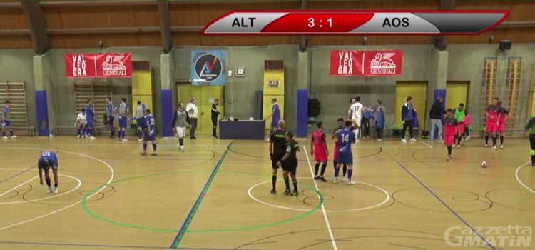 Futsal: l’Aosta Calcio 511 cade contro l’Alto Vicentino