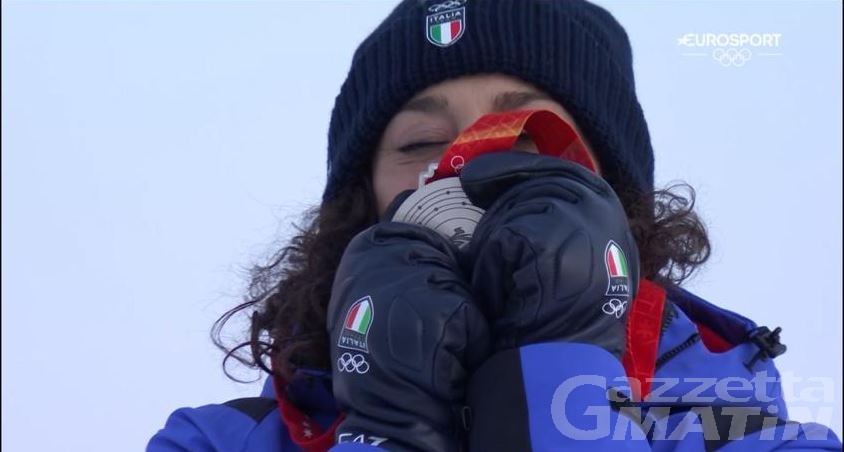 Olimpiadi Pechino: fantastica Federica Brignone, è medaglia d’argento in gigante Olimpiadi Pechino: fantastica Federica Brignone, è medaglia d’argento in gigante