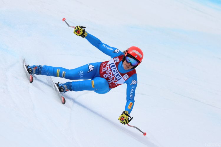 Sci alpino: comanda Shiffrin nella prima manche del gigante, seconda Federica Brignone