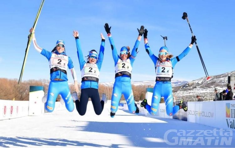 Biathlon: staffette azzurre da urlo ai Mondiali, Trabucchi oro, Leonesio argento