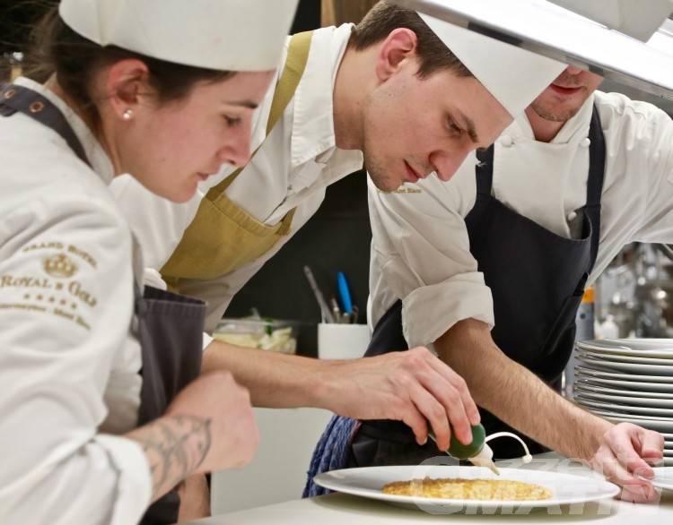 Paolo Griffa al Caffè Nazionale, pasticceria e alta cucina ad Aosta