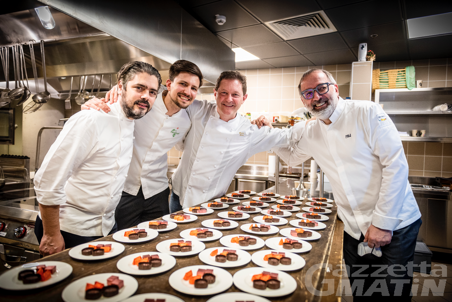 Courmayeur: il mese del gusto e le cene con gli chef stellati fanno il tutto esaurito Courmayeur: il mese del gusto e le cene con gli chef stellati fanno il tutto esaurito