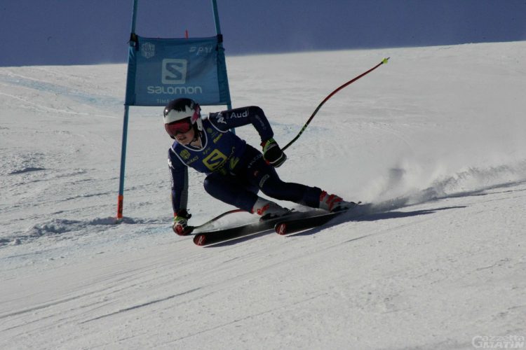 Sci alpino: Tatum Bieler vince la sua prima gara Fis a Pila