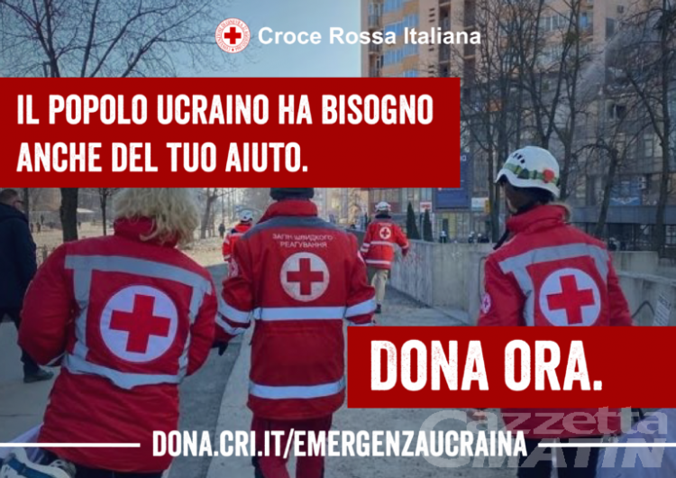 Emergenza Ucraina, Croce Rossa «raccolta fondi più efficace per aiutare»