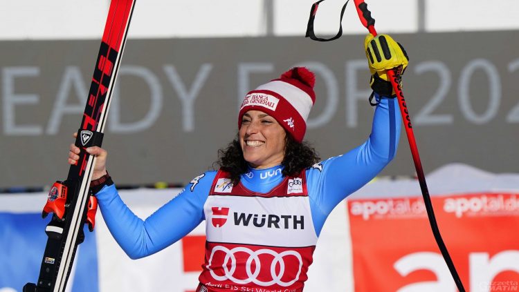 Sci alpino: Federica Brignone vince la Coppa del Mondo di superG