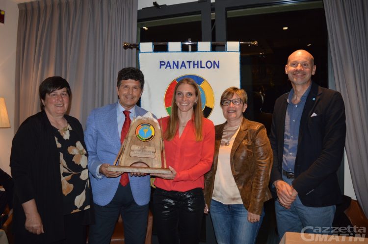 Fondo: il Panathlon Club du Val d’Aoste premia Elisa Brocard