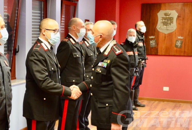 Carabinieri, Valle d’Aosta: il Generale Micale in visita ad Aosta e La Thuile