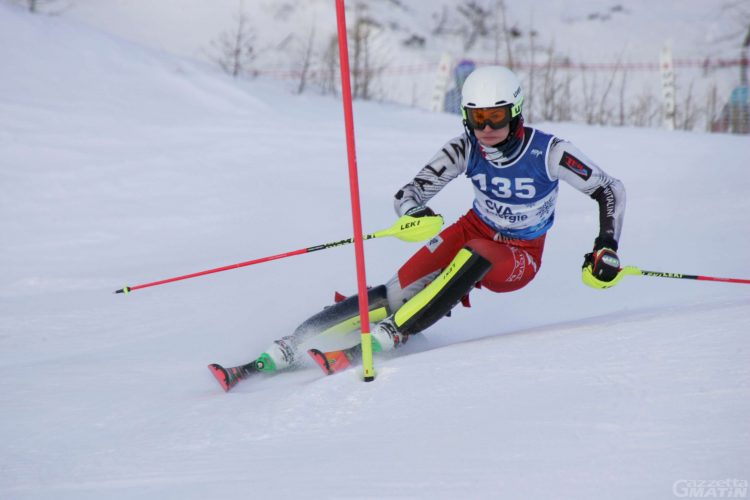Sci alpino: Jacques Belfrond vince lo slalom Fis Junior di Courmayeur