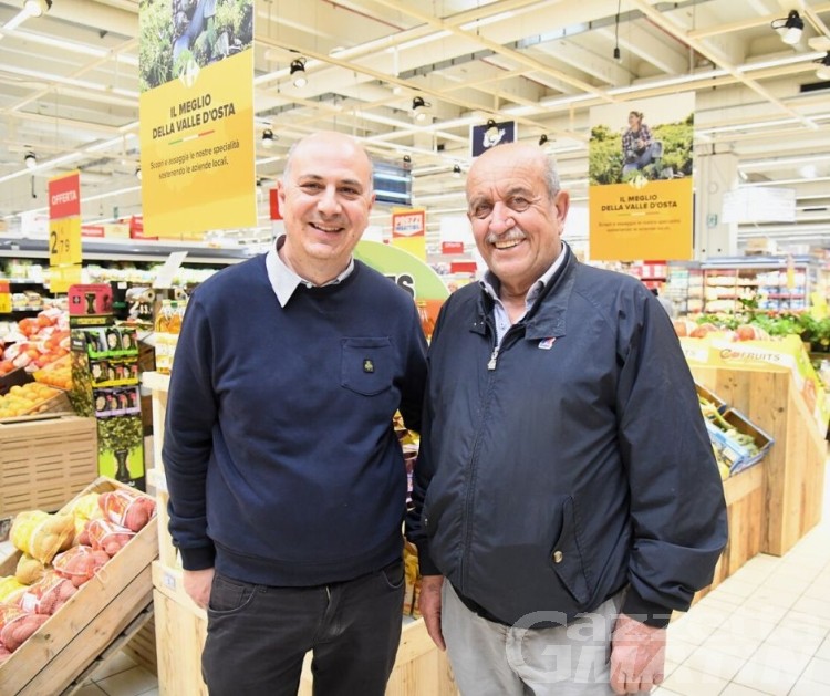I prodotti Cofruits nei punti vendita Carrefour di Pollein e Burolo
