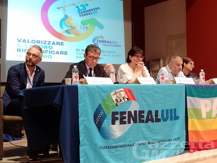 Edilizia, il sindacato Feneal Uil VdA riconferma Marco Anelli Edilizia, il sindacato Feneal Uil VdA riconferma Marco Anelli