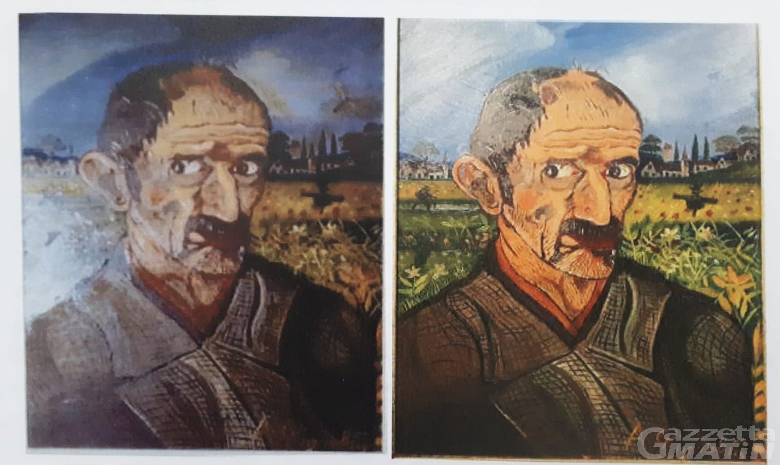 Quadro di Ligabue sequestrato al Forte di Bard: due indagati per ricettazione Quadro di Ligabue sequestrato al Forte di Bard: due indagati per ricettazione