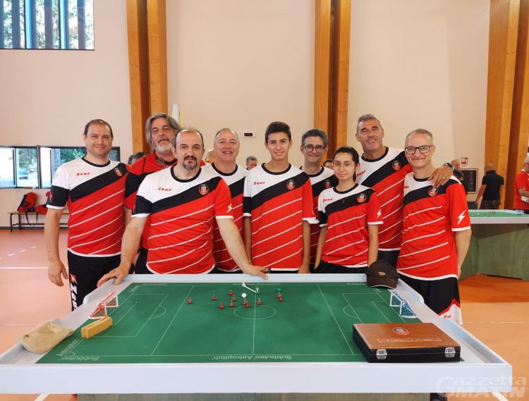 Subbuteo: alti e bassi per i rossoneri a Casale Monferrato