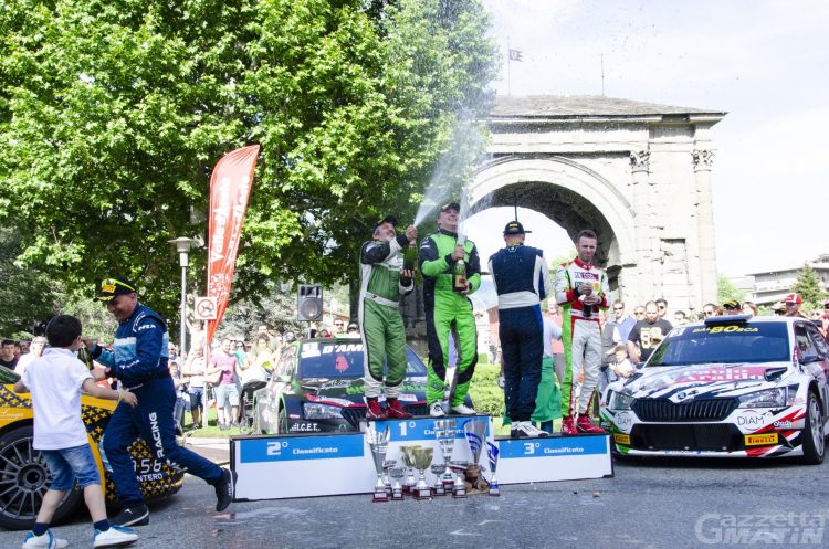 Rally: Elwis Chentre e Igor D’Herin griffano l’edizione del ritorno del Valle d’Aosta