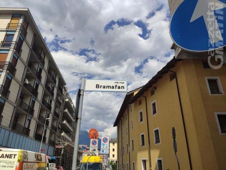 Aosta: chiusura diurna su via Bramafam dal 6 all’8 luglio