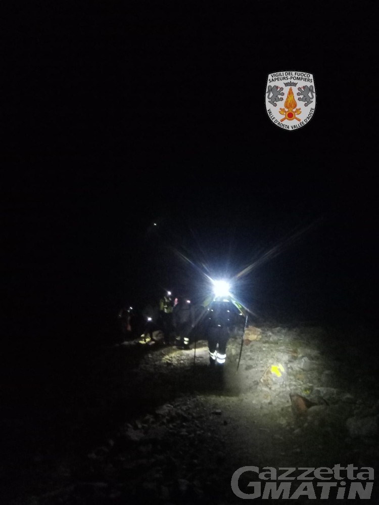 Escursionista in difficoltà al rientro dal Monte Emilius, recuperato nella notte