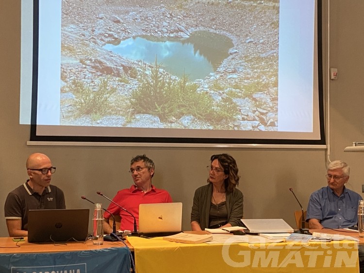 Legambiente: il ghiacciaio del Miage ha perso 100 miliardi di litri d’acqua Legambiente: il ghiacciaio del Miage ha perso 100 miliardi di litri d’acqua