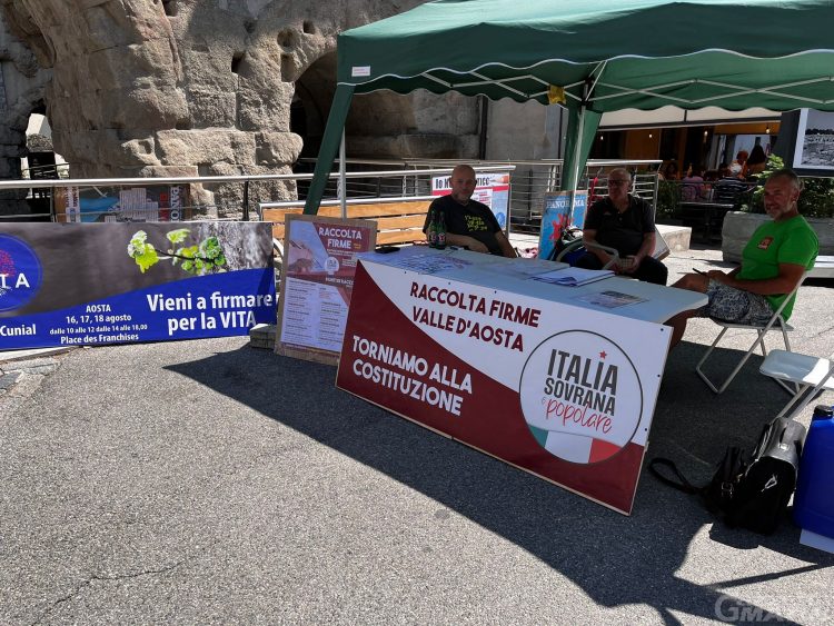 Elezioni politiche: Italia Sovrana e Popolare e Vita in corsa in Valle d’Aosta