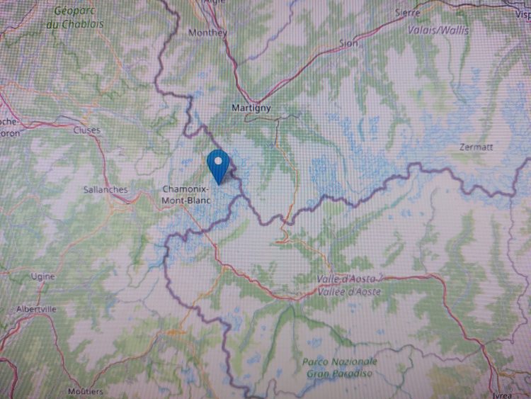 Monte Bianco: scossa di terremoto 3.3 gradi sentito anche in Valle d’Aosta