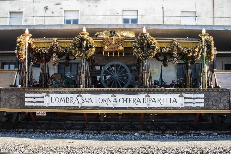 Alpini VdA: ad Aosta il vagone ferroviario che trasportò il Milite Ignoto nel 1921