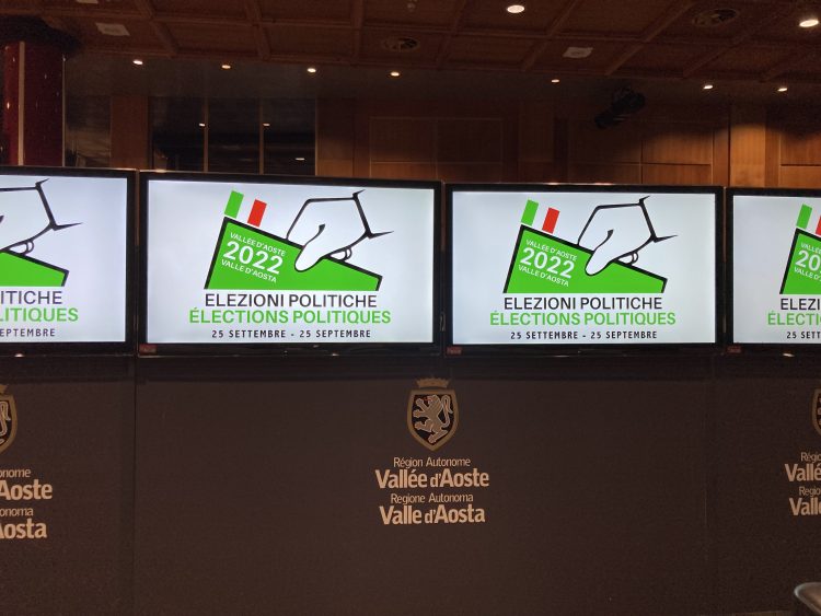 Elezioni politiche: affluenza al 60,58% in Valle d’Aosta