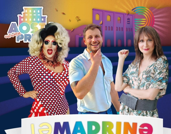 Aosta Pride, Valdimir Luxuria tra le madrine dell’evento Aosta Pride, Valdimir Luxuria tra le madrine dell’evento