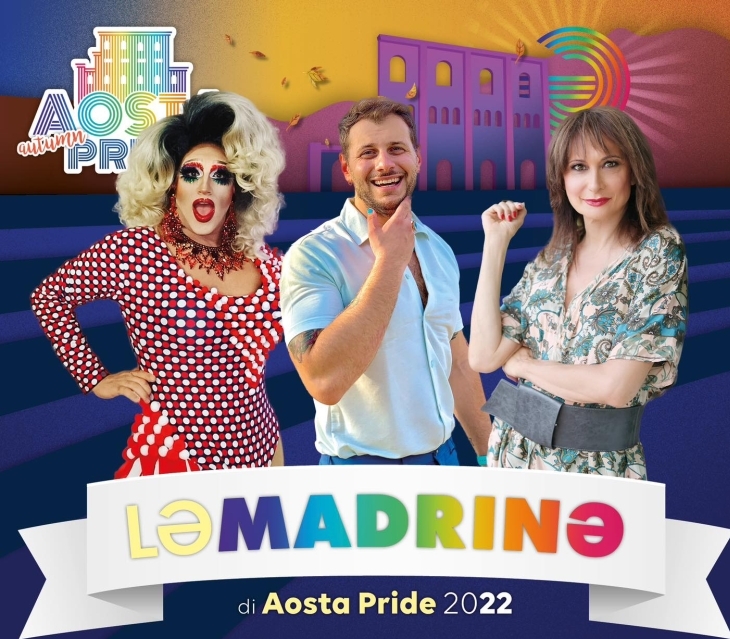 Aosta Pride, Valdimir Luxuria tra le madrine dell’evento