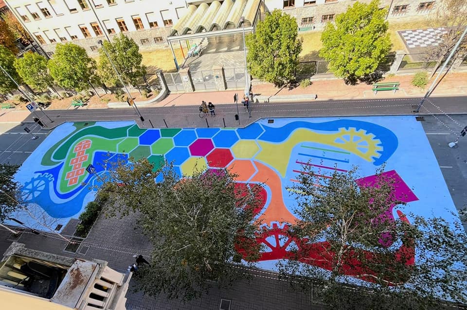 Aosta, giochi e colori per l’urbanistica “tattica” al Quartiere Cogne Aosta, giochi e colori per l’urbanistica “tattica” al Quartiere Cogne