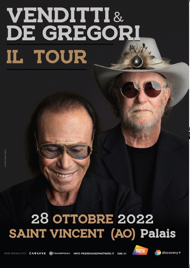 Saison culturelle, De Gregori e Venditti aprono la stagione 2022 Saison culturelle, De Gregori e Venditti aprono la stagione 2022