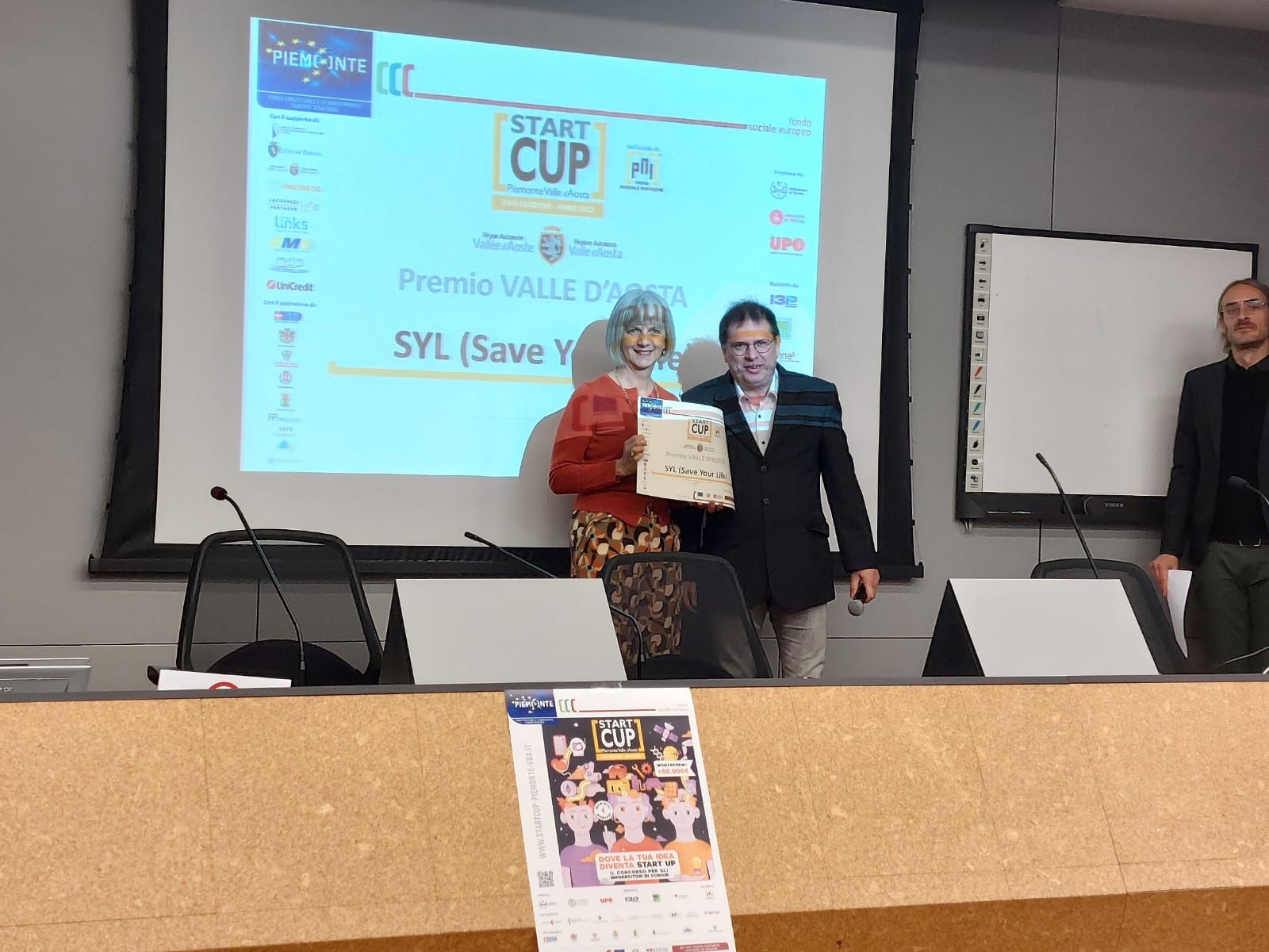 Syl, Save your life di Marco Jans vince la Start cup 2022 Syl, Save your life di Marco Jans vince la Start cup 2022