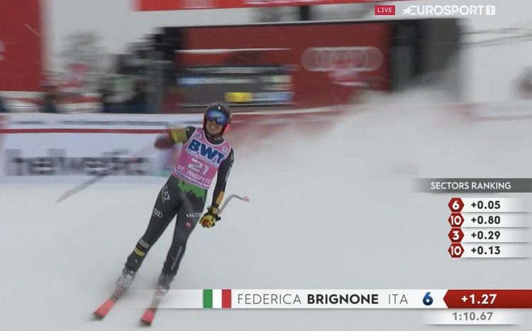 Sci alpino: la prima discesa di Sankt Moritz è di Elena Curtoni, Federica Brignone ottima 7ª