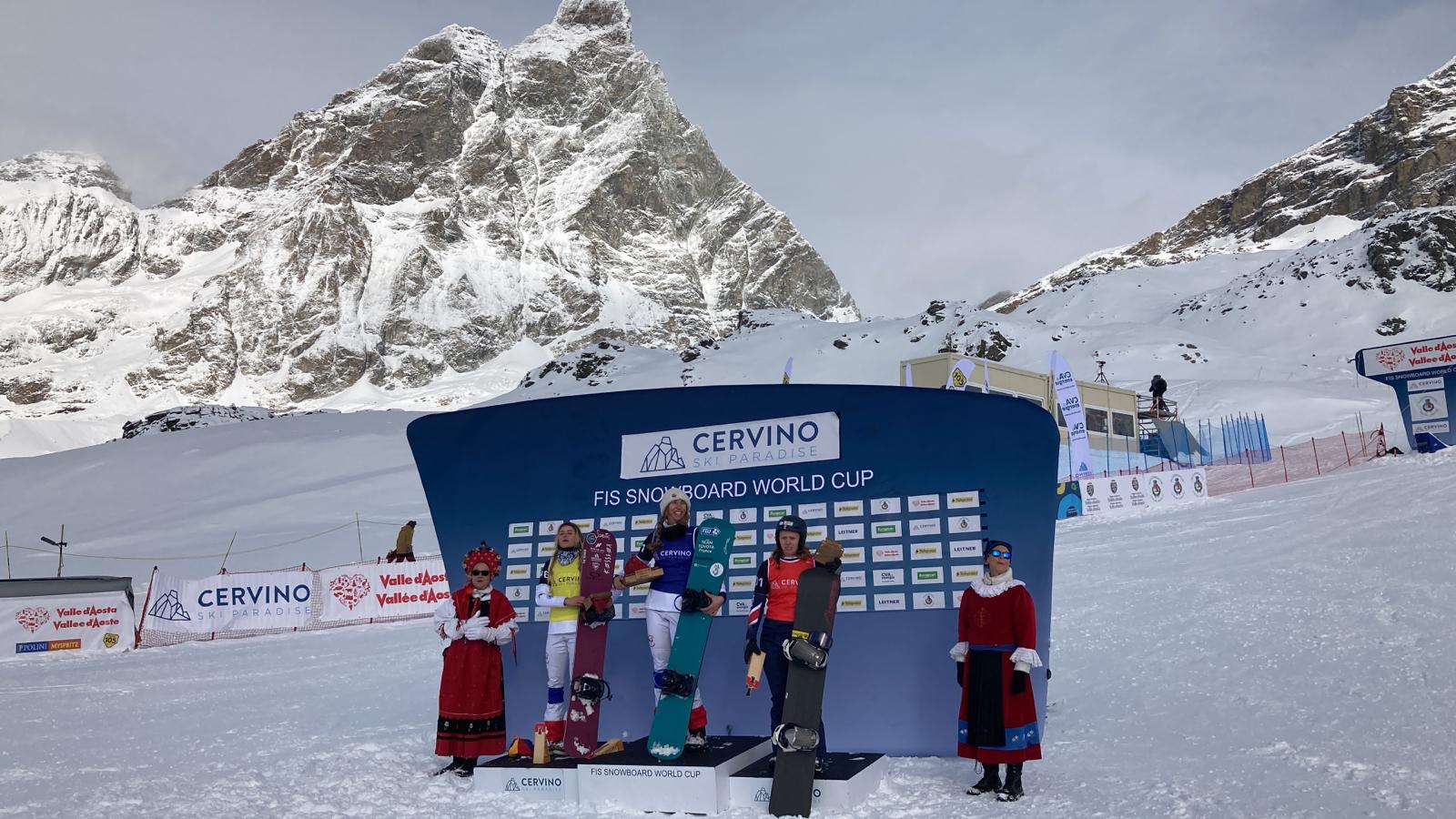Snowboardcross: Chloé Trespeuch e Alessandro Haemmerle a segno a Cervinia