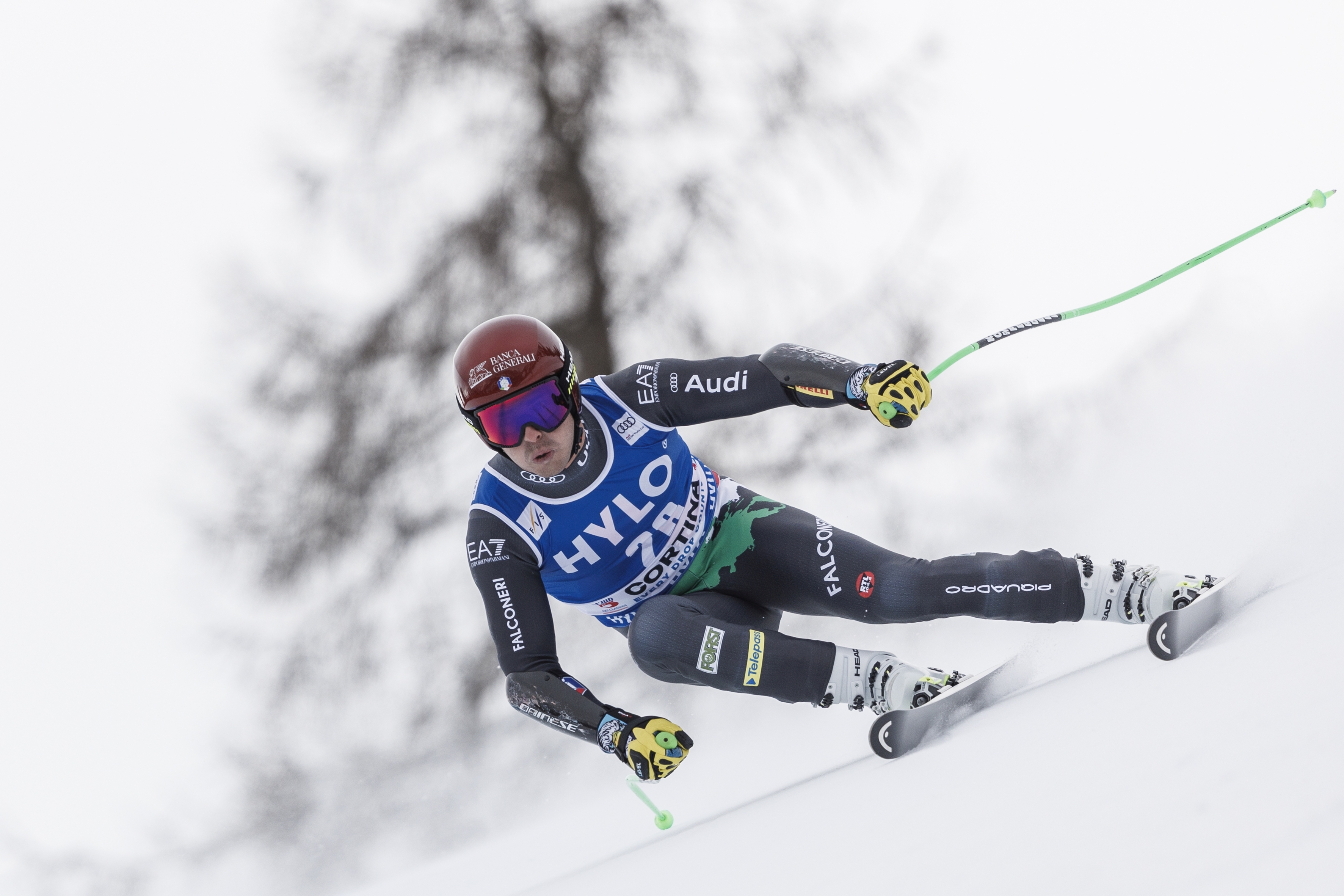Sci alpino: Guglielmo Bosca nono a Cortina, vince il solito Odermatt