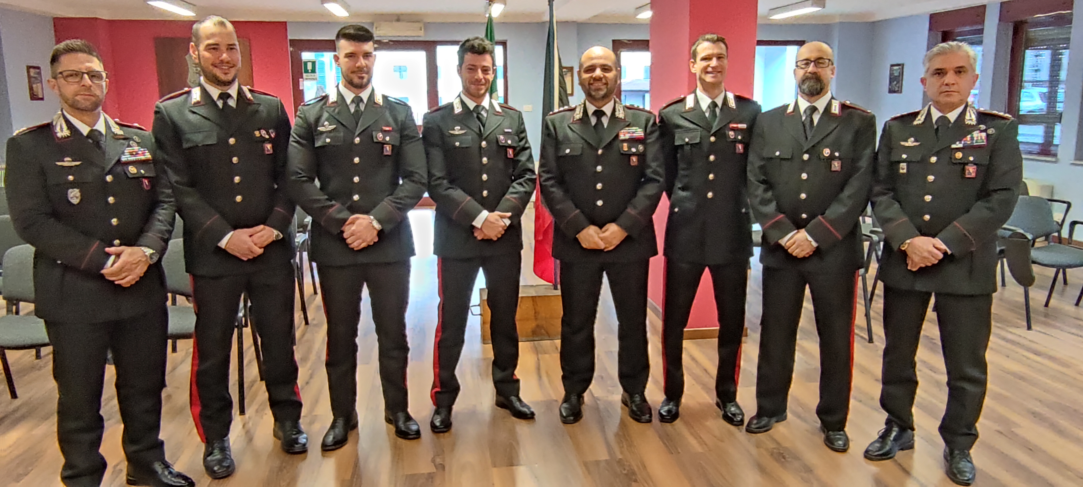 Carabinieri, Valle d’Aosta: 5 sottufficiali promossi a maresciallo ordinario