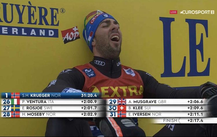 Fondo: Krueger vince sul Cermis, Klaebo trionfa nel Tour de Ski, Pellegrino chiude con un favoloso quarto posto in classifica generale
