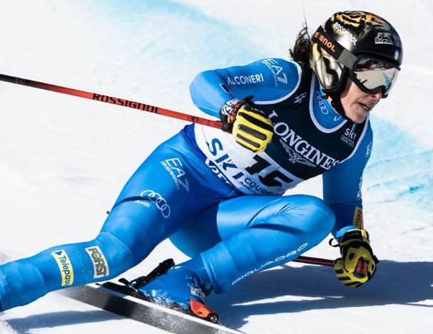 Mondiali sci Méribel: Federica Brignone al comando a metà gara