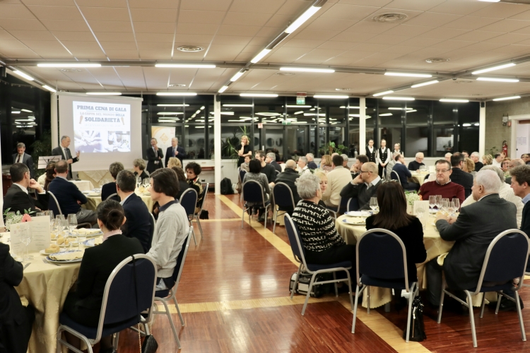 Coppa del mondo della solidarietà, cena a buffet al Castello Cantore