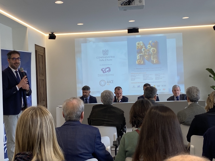 Confindustria Valle d'Aosta inaugura la casa della formazione Confindustria Valle d'Aosta inaugura la casa della formazione