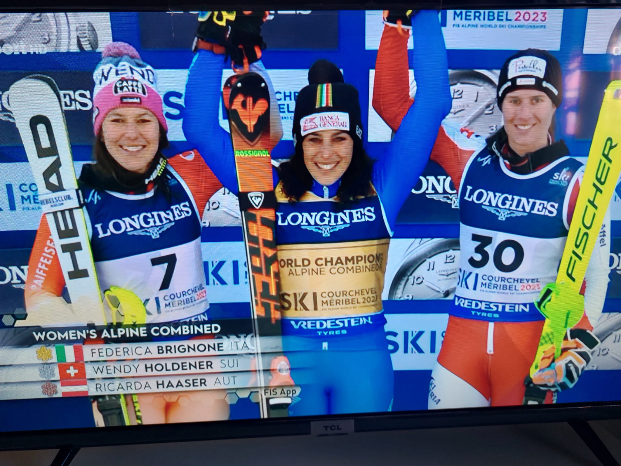 Fantastica Federica Brignone: è medaglia d'oro ai Mondiali di Méribel Fantastica Federica Brignone: è medaglia d'oro ai Mondiali di Méribel