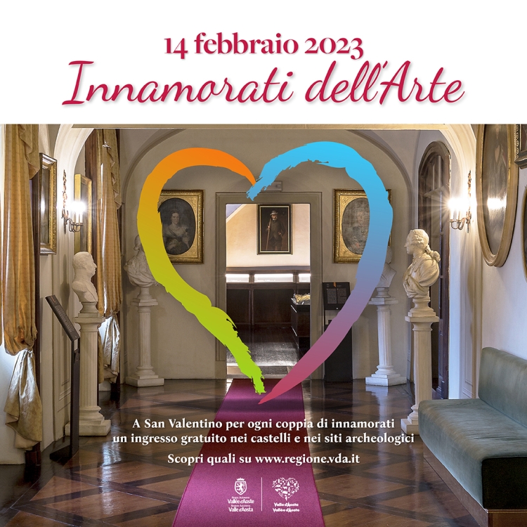 San Valentino, un biglietto per due innamorati nei siti culturali della Valle d’Aosta