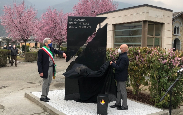 Aosta: sabato 18 marzo al cimitero, una cerimonia per ricordare le vittime della pandemia
