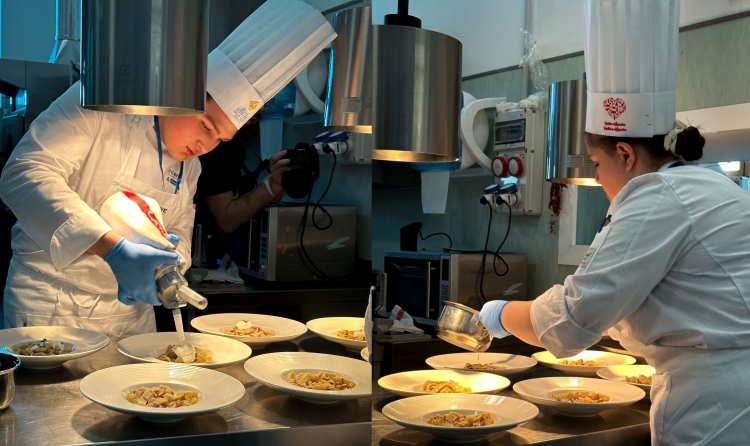 Ecole Hôtelière: a Sorrento, patria dello scialatiello, trionfano i sapori della Valle d'Aosta Ecole Hôtelière: a Sorrento, patria dello scialatiello, trionfano i sapori della Valle d'Aosta