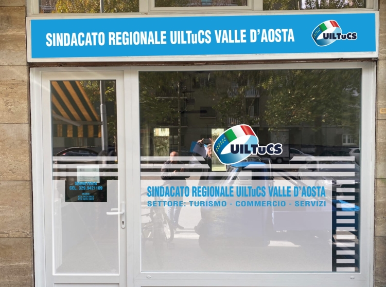 Turismo, commercio e servizi: la Uil TuCS VdA ha una nuova sede