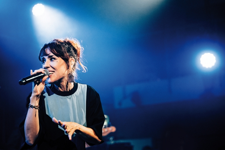 Zaz porta il suo Organique Tour sul palco del Palais Saint-Vincent