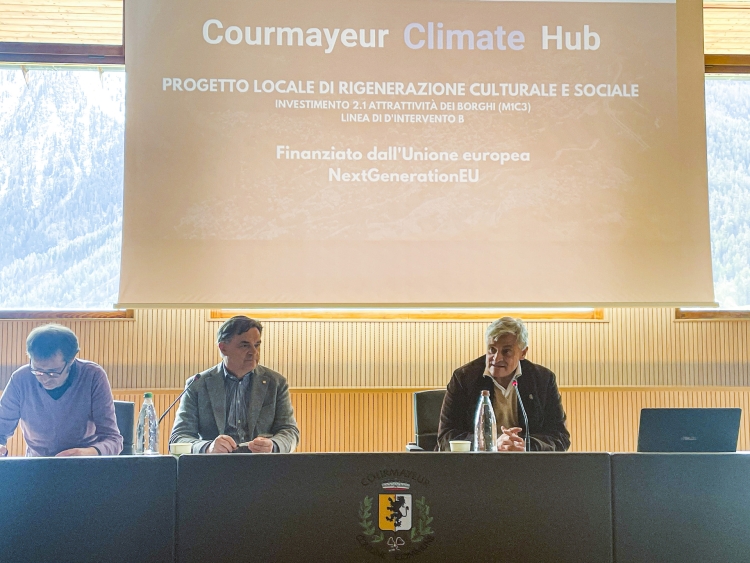 Courmayeur Climate Hub: all'ex Hôtel Ange si lavorerà sul futuro del clima
