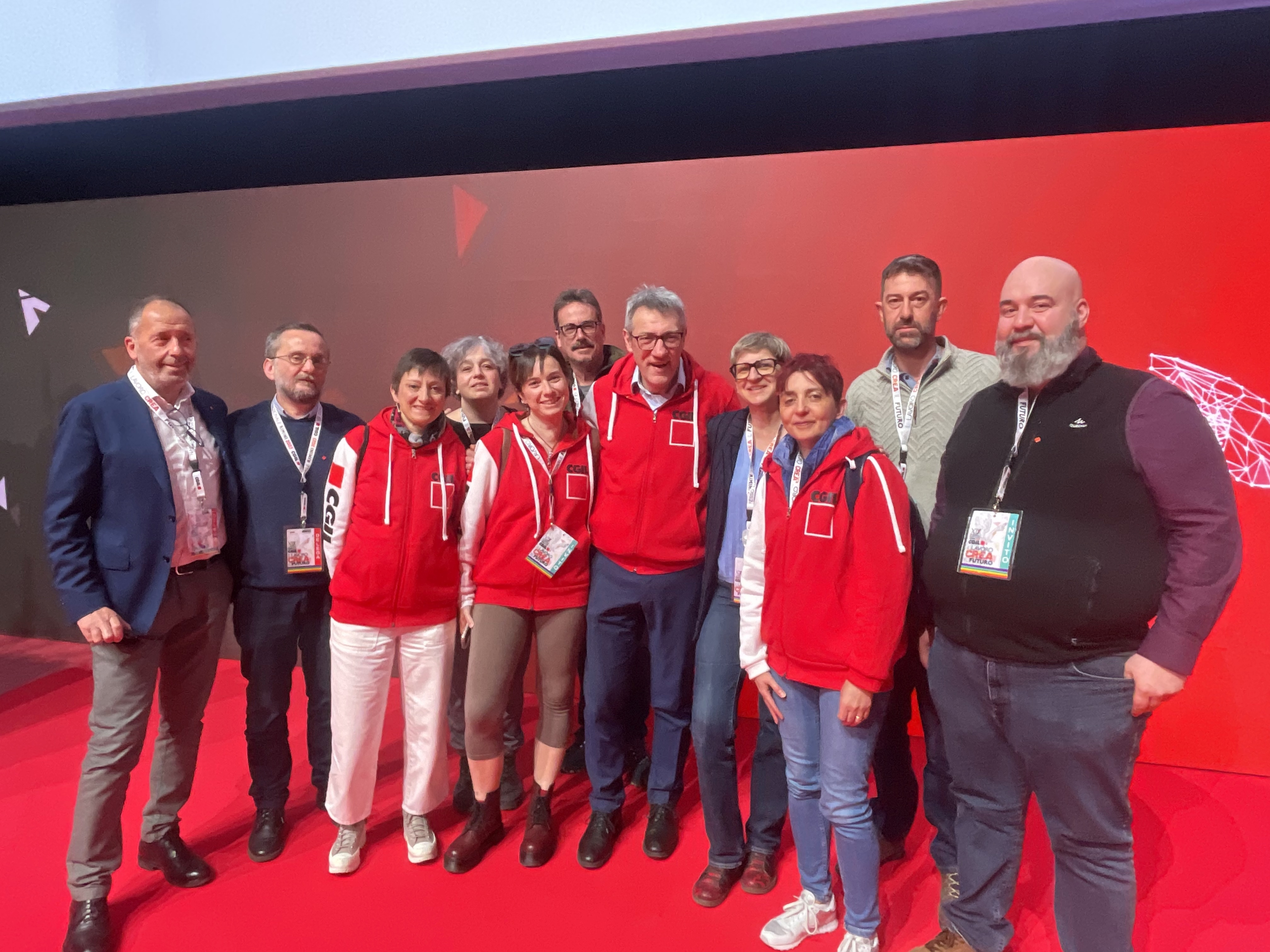 Cgil una delegazione valdostana ai lavori congressuali di Rimini Cgil una delegazione valdostana ai lavori congressuali di Rimini