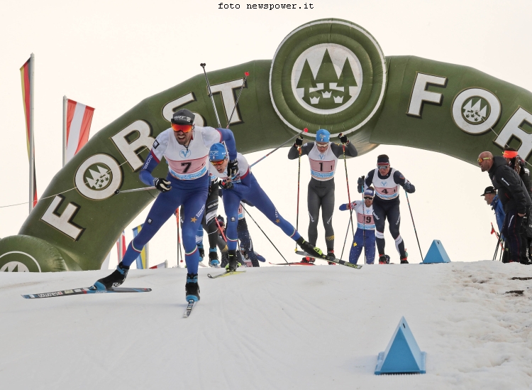 Fondo: Francesco De Fabiani tricolore nella Team sprint di Dobbiaco