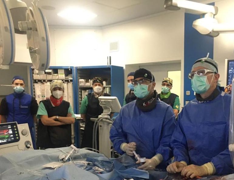 Cardiologia d’eccellenza all’ospedale Parini: 3 ore di intervento live al convegno